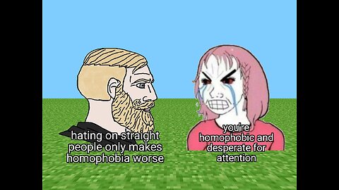 you can't win with the heterophobes