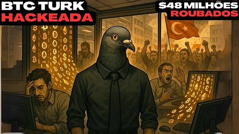 📰 BTC Turk hackeada de novo: $48 milhões roubados!