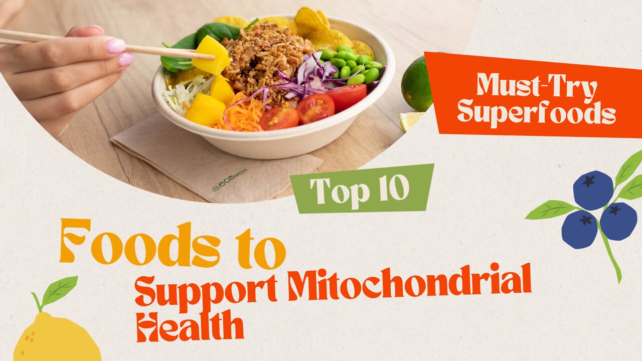 1) Top 10 Foods to Support Mitochondrial Health