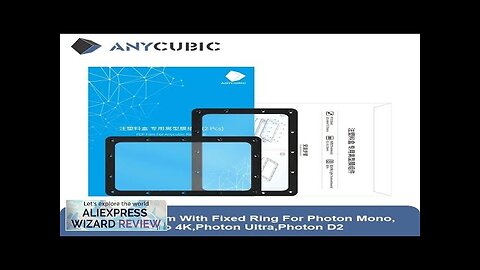 ANYCUBIC Photon MonoPhoton Mono 4KPhoton UltraD2 2pcs FEP Film With Fixed Ring Review