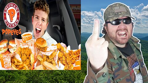 Eating $100 Worth Of Popeyes! (Tommy Winkler) - Reaction! (BBT)