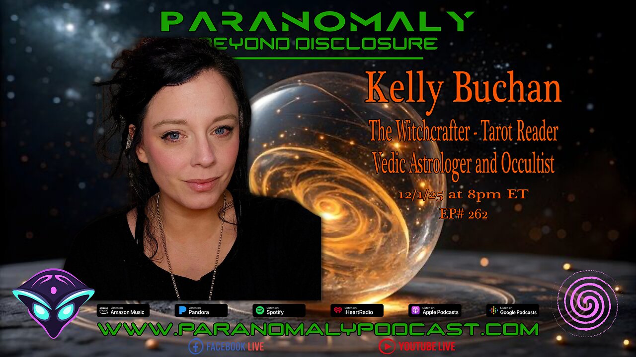 Kelly Buchan “The Witchcrafter”: Tarot, Vedic Astrology & Your Divine Playbook | EP 262