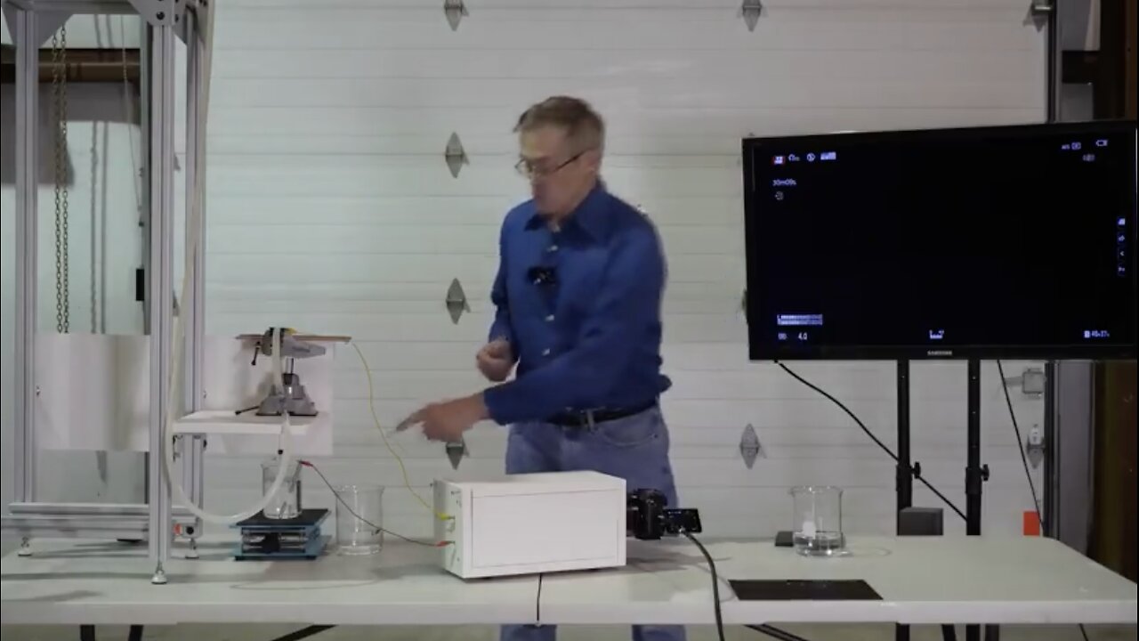 We made electricity from water - and it's easy