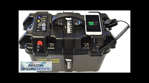 Newport Trolling Motor Smart Battery Box Power Center with USB and DC Review