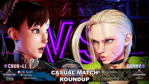 Kuya Kalbo SF6 Casual Match Roundup. Chun Li 4 star Diamond Rank [Hori Fight Stick]