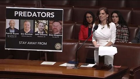 Nancy Mace Gives Emotional Speech On House Floor Accusing Ex-Fiancé…3 Others Of Rape…Sex Trafficking