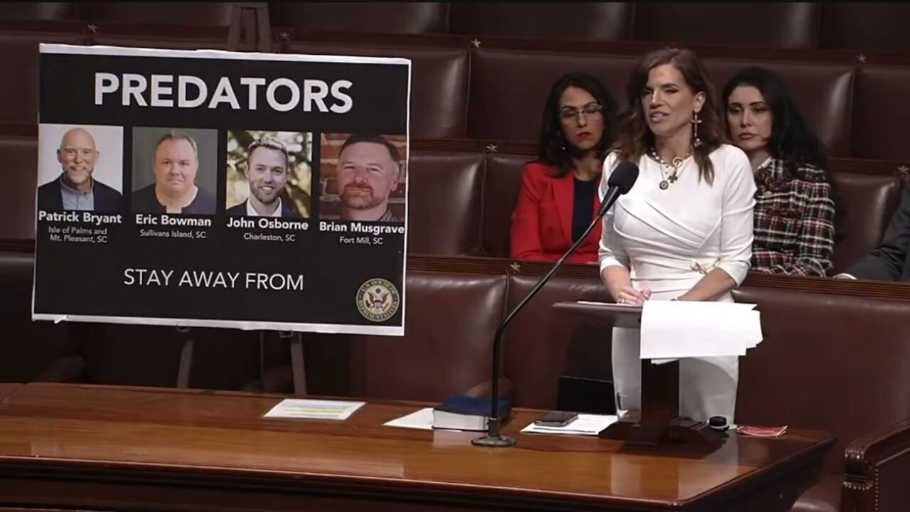 Nancy Mace Gives Emotional Speech On House Floor Accusing Ex-Fiancé…3 Others Of Rape…Sex Trafficking