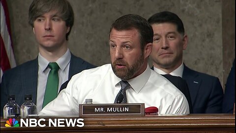 Sen. Mullin Blasts Colleagues Over Grilling of Hegseth