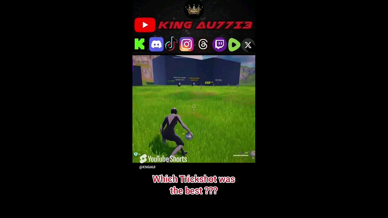 Fortnite Trick shot Complimation