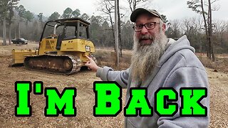 I'm Back WITH A BULLDOZER & Forestry Mulcher Land Clearing | Homesteading | Shed To House Arkansas