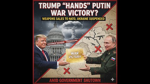 Trump 'HANDS' Putin War Victory? Weapons Sales To NATO, Ukraine Suspended Amid Government Shutdown