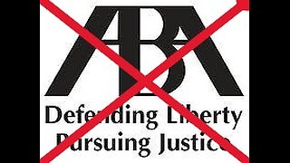 Affidavit: Charges & Bill of Complaint vs. American Bar Association.