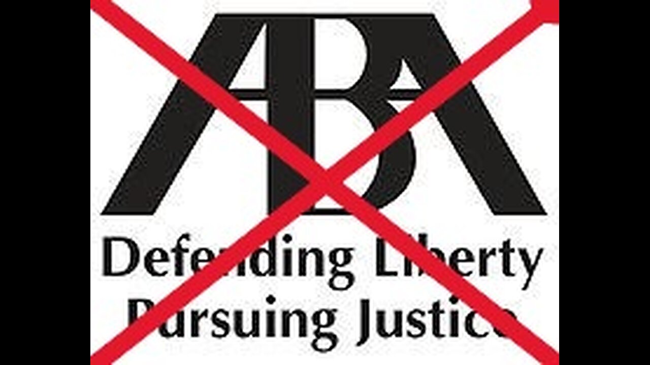 Affidavit: Charges & Bill of Complaint vs. American Bar Association.