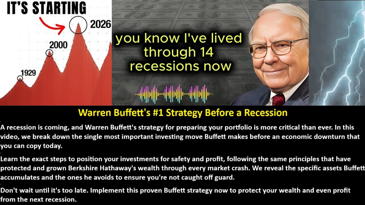 Warren Buffett's #1 Strategy Before a Recession: Price is what you pay; value is what you get.
