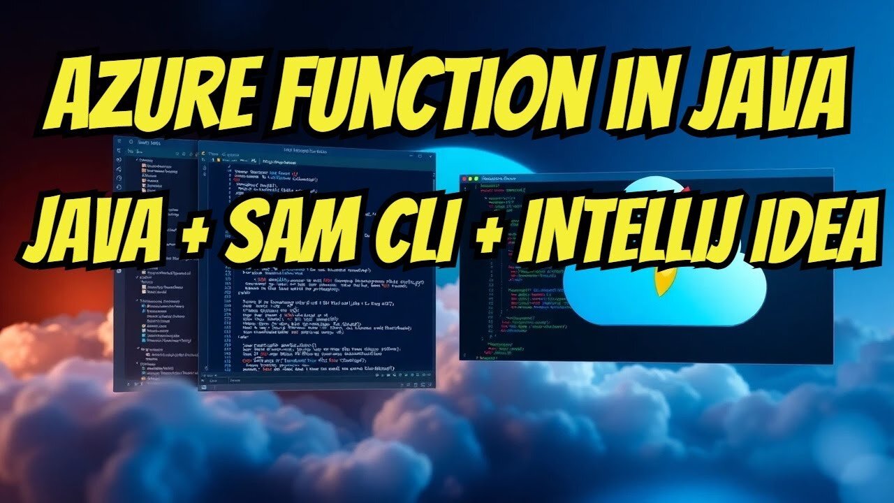 Azure Function Java Project Setup, Run, Debug & Deploy with Intellij IDEA