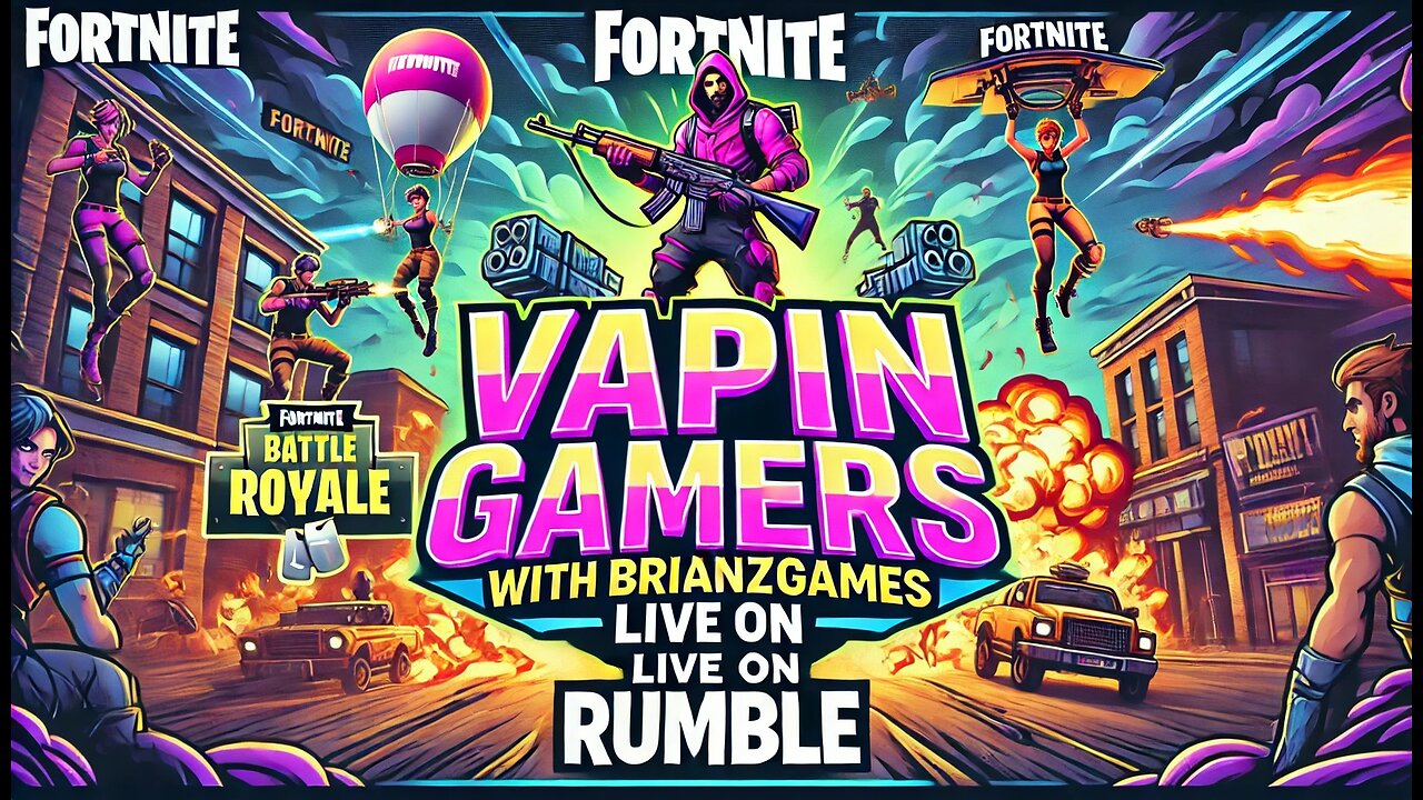 🎮🔥 Fortnite Family Nite with BrianZGame and Friends - !hi