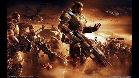 XENIA CANARY XBOX 360 EMULATOR GEARS OF WAR 2 GAMEPLAY GET YOUR LANCER 🔫 READY AND KILL SOME GRUBS 👾
