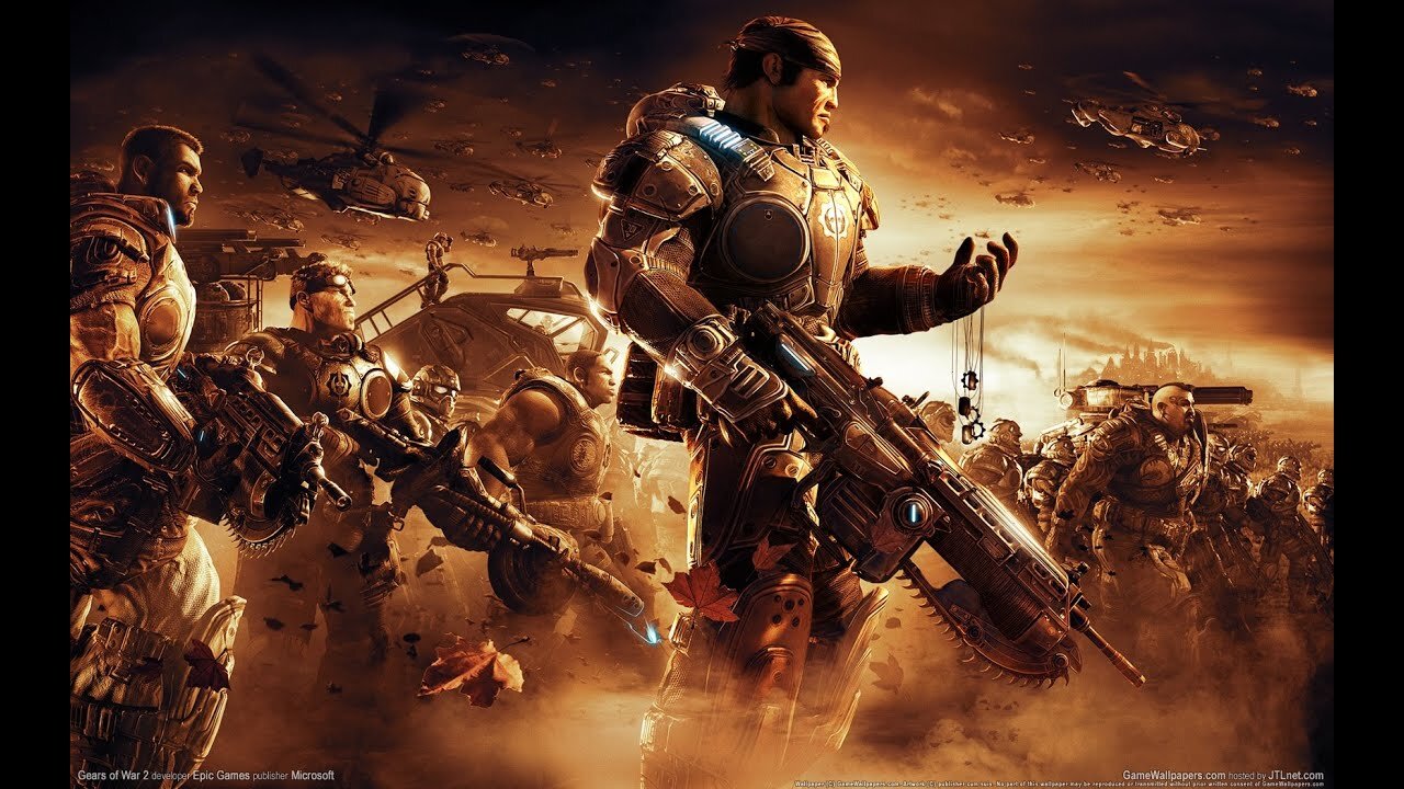 XENIA CANARY XBOX 360 EMULATOR GEARS OF WAR 2 GAMEPLAY GET YOUR LANCER 🔫 READY AND KILL SOME GRUBS 👾