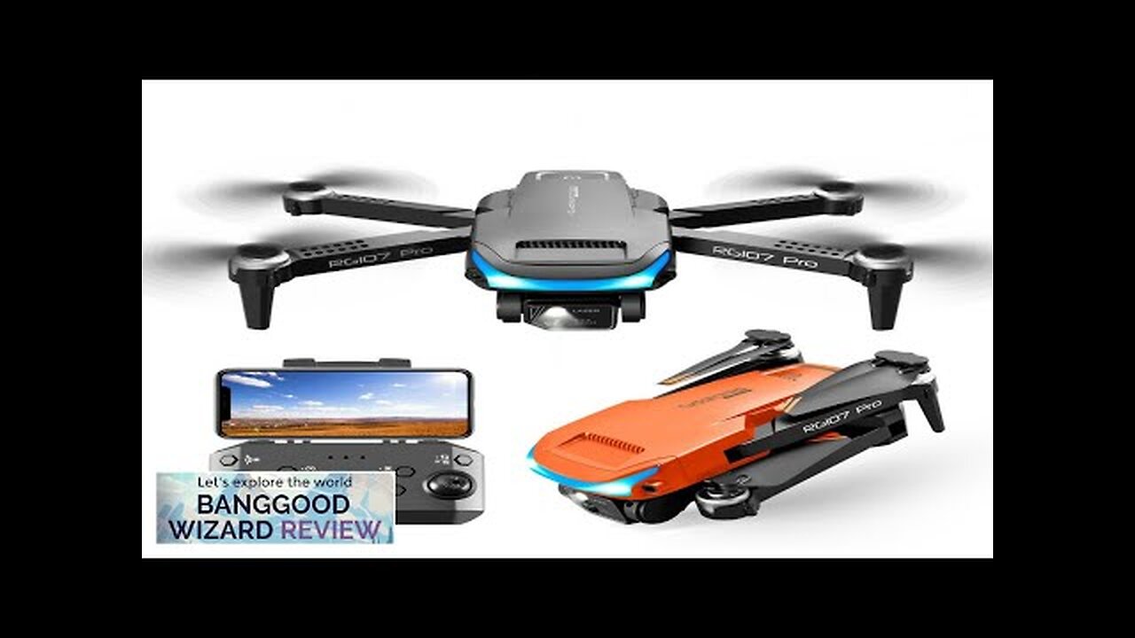 RG107 RG-107 PRO 5G WiFi FPV with 4K HD ESC Dual Camera Review