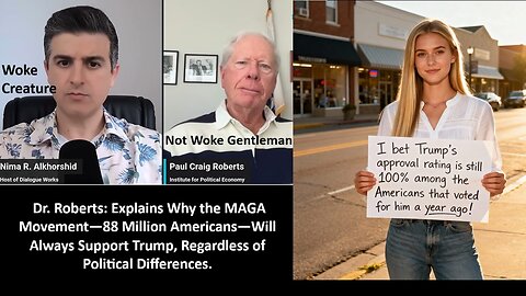 Woke Nima w/ Dr. Roberts: Explains Why the MAGA Movement—88 Million Americans—Will Always Support Trump, Regardless of Political Differences.