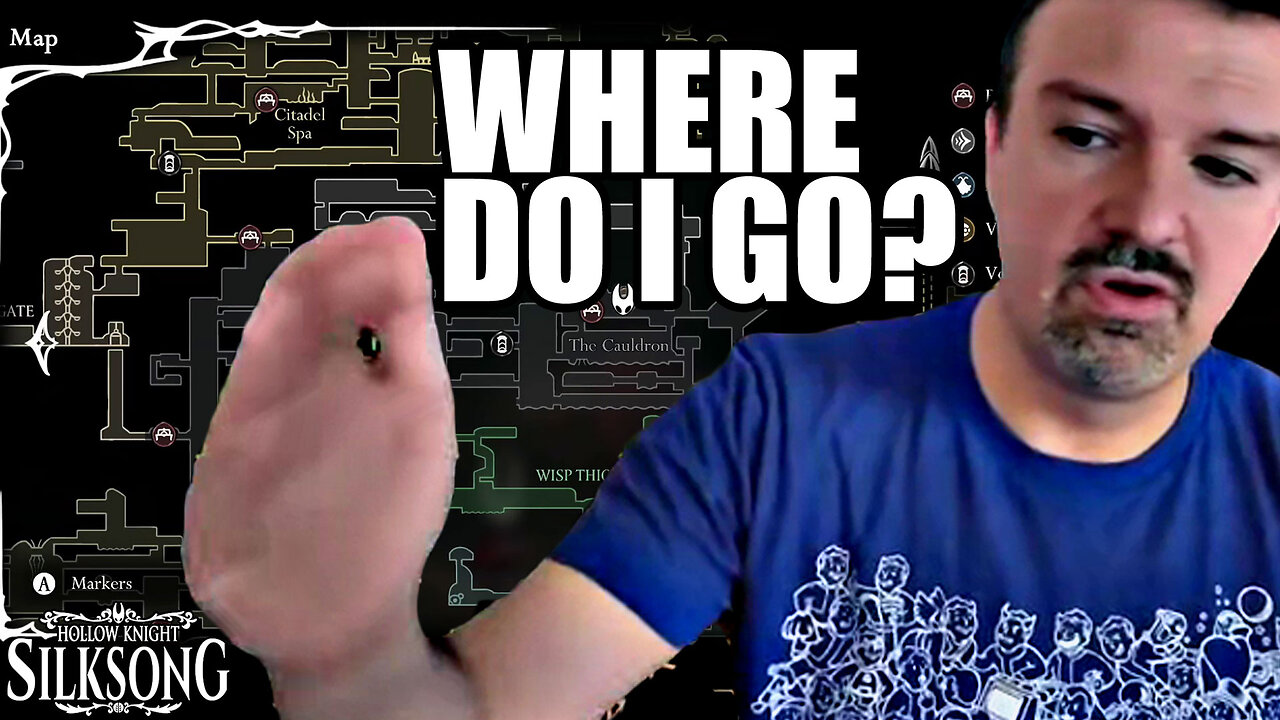 DSP Needing Stream Chat to Tell Him Every Little Thing in Silksong Like a "Game Journalist" 10-08-25
