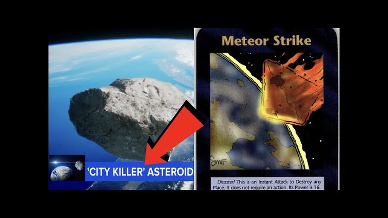 PREDICTIVE PROGRAMMING ALERT! "CITY KILLER" ASTEROID PROJECTED TO WIPE OUT MAJOR CITY IN 2032!