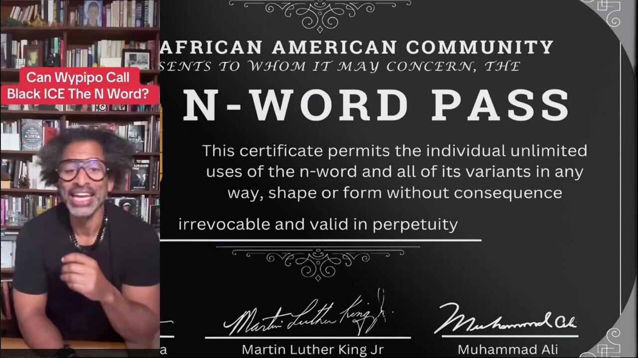 Giving White Libs The N word Pass; Black People Vs Save Act