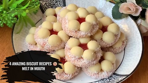 4 Amazing Biscuit Recipes 🍪 | Quick, Easy & Melt-in-Your-Mouth Treats | Taste of Pakistan TV