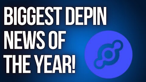 Biggest DePIN News of the Year!