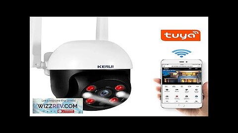 KERUI K268 Tuya 3MP PTZ WiFi IP Wireless Camera Smart Outdoor Home Review