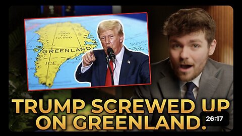 Nick Fuentes Reaches a NEW LOW by Supporting a Greenland INVASION