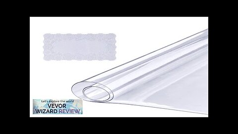 VEVOR Clear Table Cover Protector 12" x 24"/306 x 614 mm Table Review