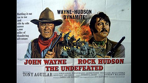 The Undefeated (1969) FULL MOVIE | John Wayne & Rock Hudson | Epic Civil War Western