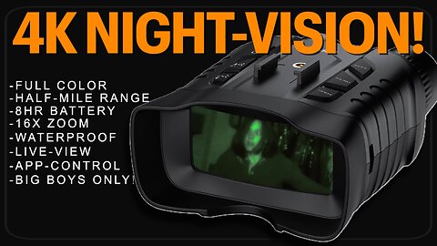 Full Color Night Vision Camera! Record Video In The Dark! Akaso Seemor-200 Night Vision Goggles