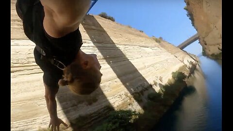 🇬🇷 I Bungee Jumped Into a 70m Abyss… and Forgot to Scream! 😱