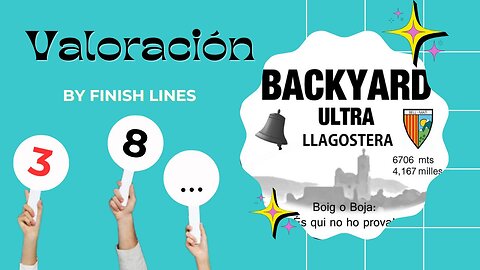 Puntuacion backyard Llagostera nos pilla por sorpresa