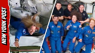 Four new astronauts dock at ISS after previous team was evacuated for a medical emergency