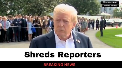 Trump Schools Reporters Over James Comey Indictment 
