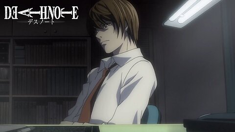STUDY Session With Light Yagami | OST Music And Rain | Death Note Ambience