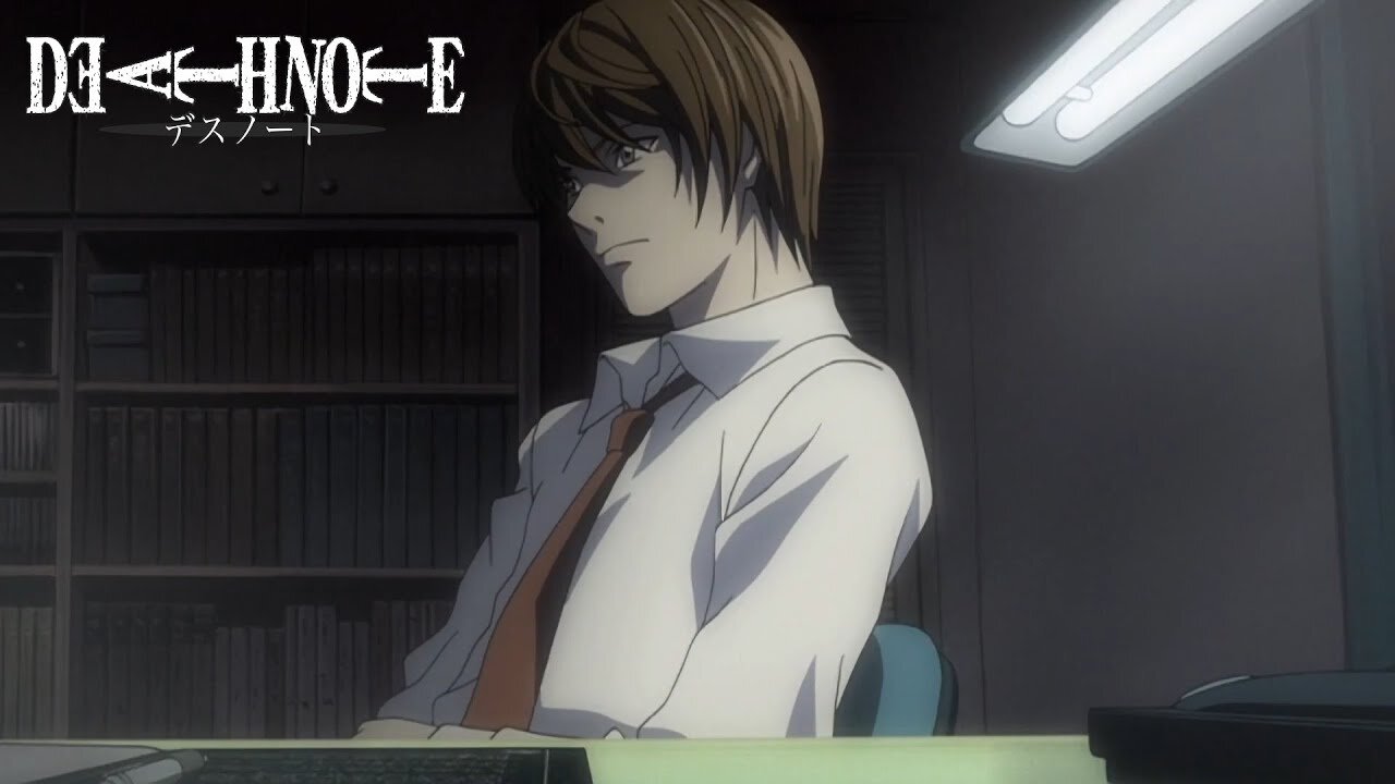STUDY Session With Light Yagami | OST Music And Rain | Death Note Ambience