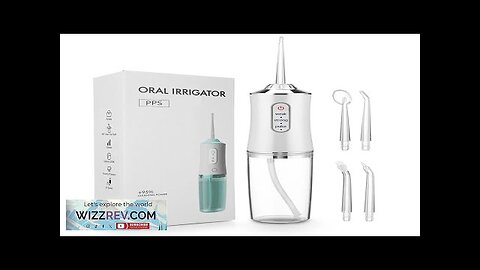 Electric Tooth Rinser 220ml Household Water Tank 3-Speed Water Floss Oral Irrigator Review