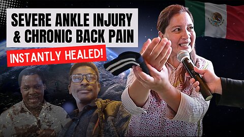 Severe Ankle Injury And Chronic Back Pain | Instantly Healed!!