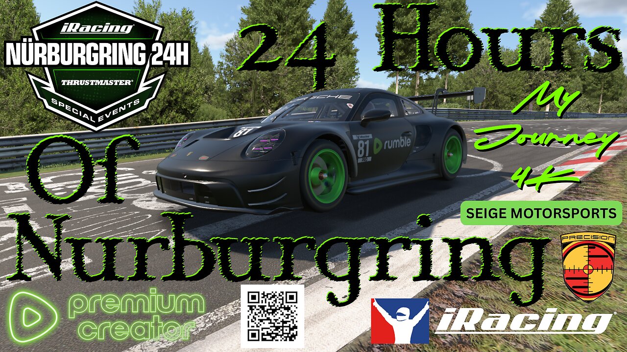 🏁🏁🏁 The iRacing 24 Hours of Nurburgring Special Event Team Racing by My Journey 4K 🏁🏁🏁