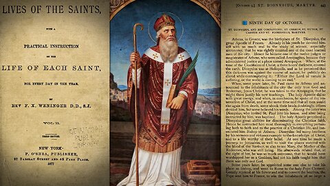 St Dionysius | St Denis - {October 9} 📖🎧