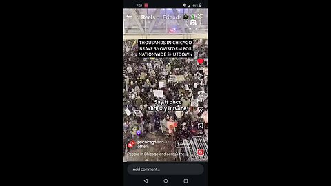 Thousands In Chicago March In Protest