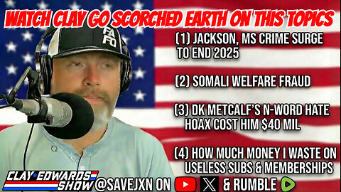 MURDER, MAYHEM & DEMOCRAT DEATH CULTURE (Ep #1,125)