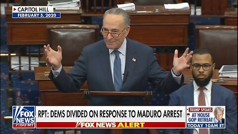 Chuck Schumer vs Chuck Schumer On Ousting Maduro