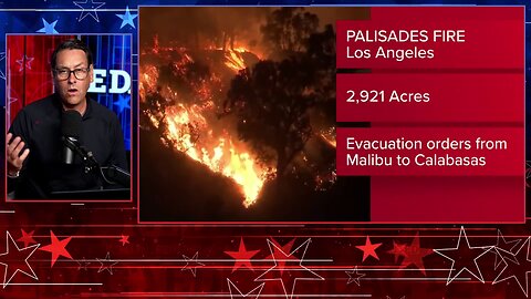 PALISADES FIRE RAGES ACROSS LOS ANGELES: EVACUATIONS ORDERED FROM MALIBU TO CALABASAS