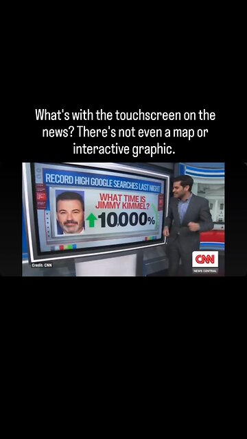 what's with the touch screens?