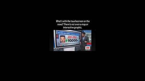 what's with the touch screens?
